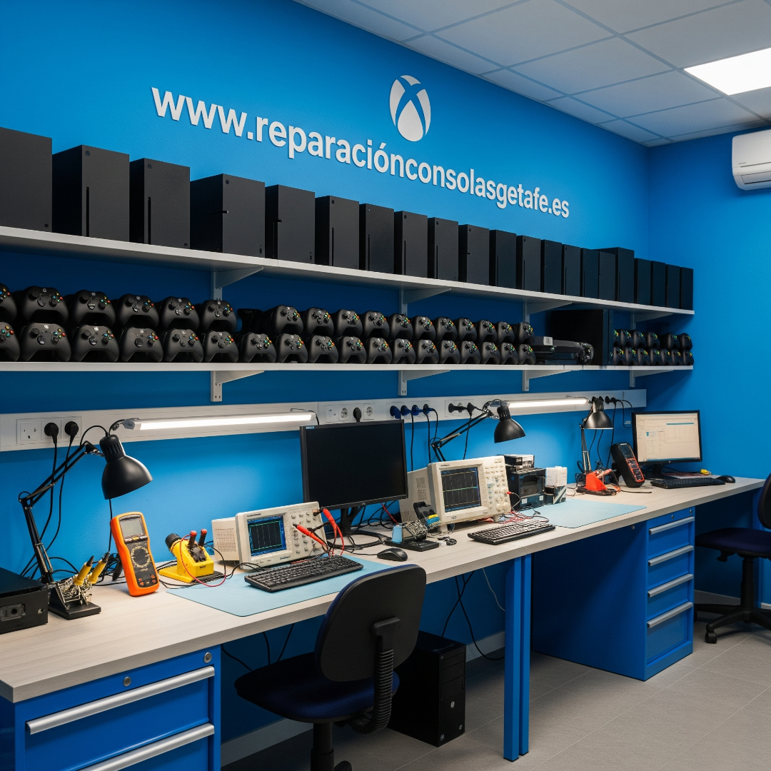Taller especializado en reparación de consolas para clientes de Leganés