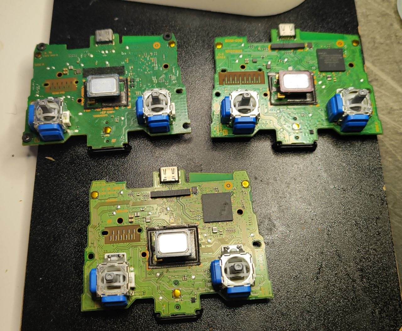 Sustitución de joystick analógico con drift en mando PS5