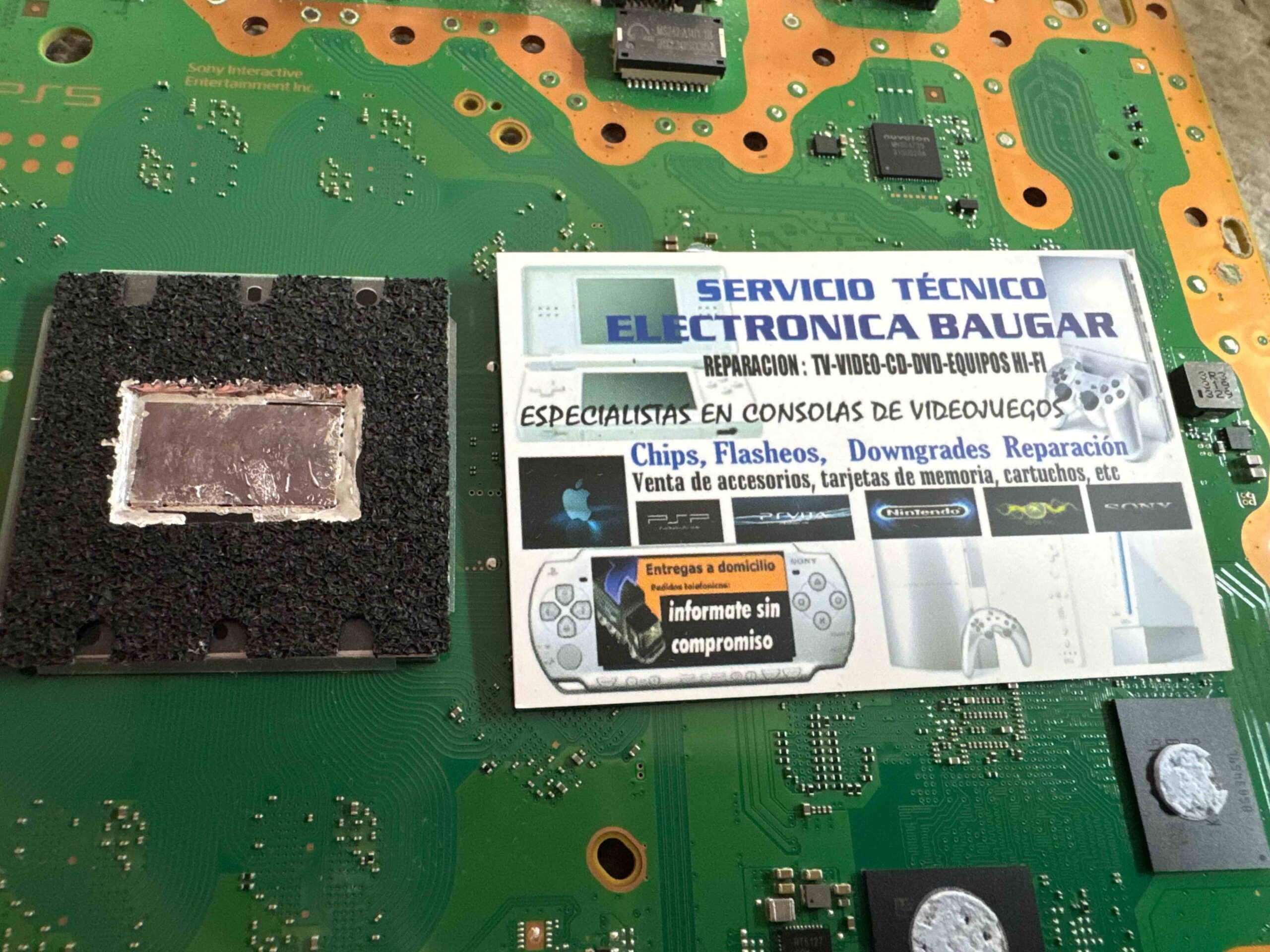 Aplicación metal liquido en APU PS5