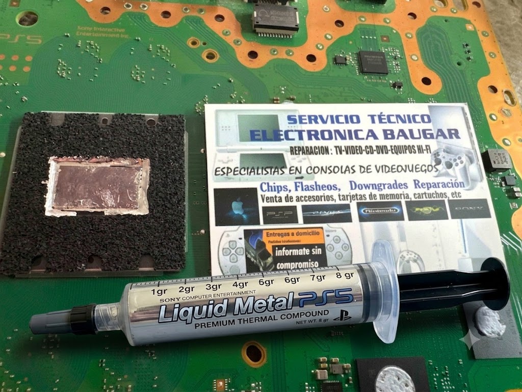 Reparación y mantenimiento del sistema de refrigeración de una consola